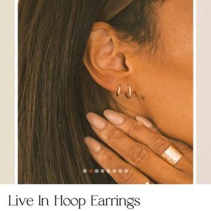 Made by Mary 2 Pairs Live in Hoops Gold